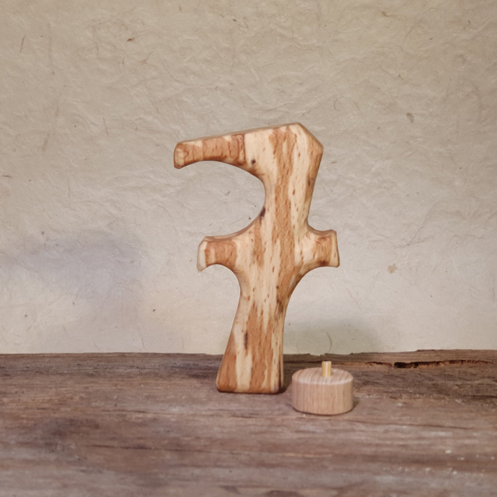 Zahlen "Sophie" geölt ca 8cm