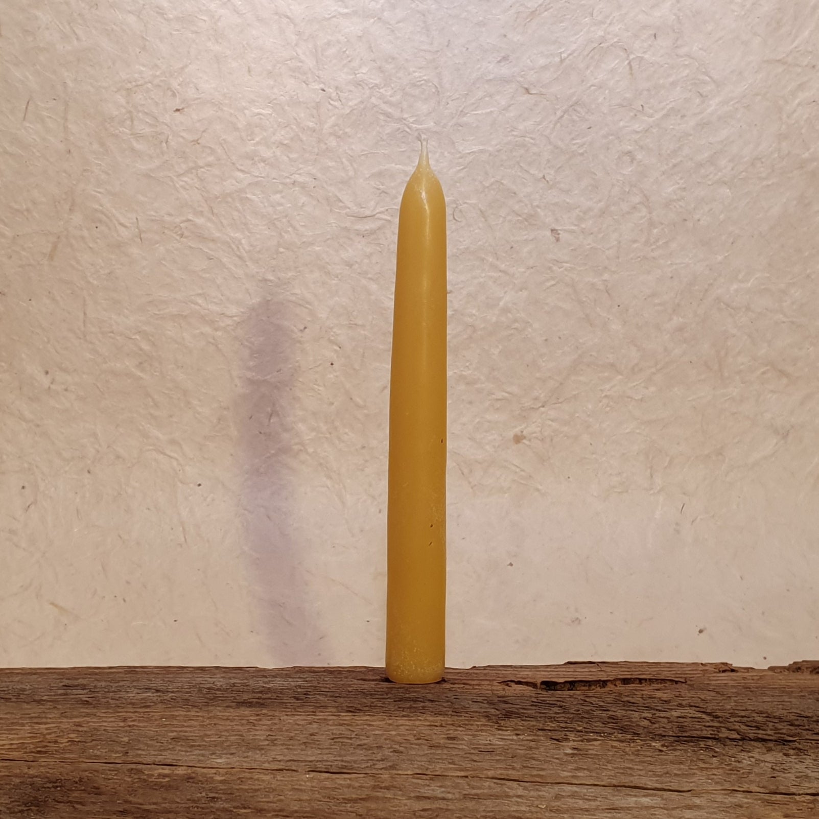 Kerze Bienenwachs für Holzkranz