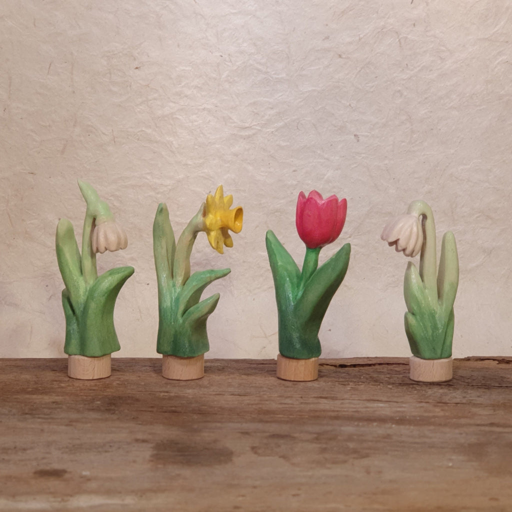 Blumenstecker Frühling ca 6cm-8cm bemalt
