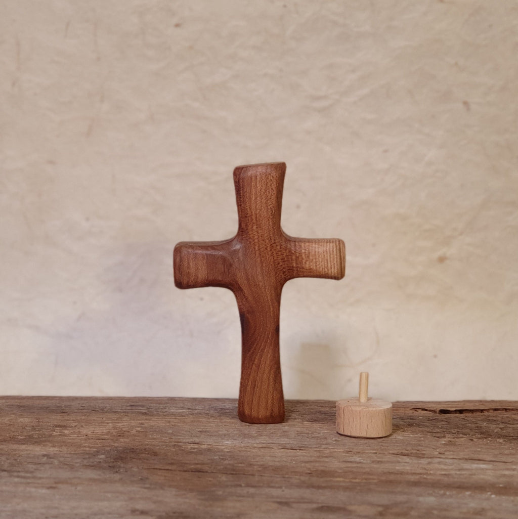 Kreuz geölt ca 8cm mit / ohne Gravur