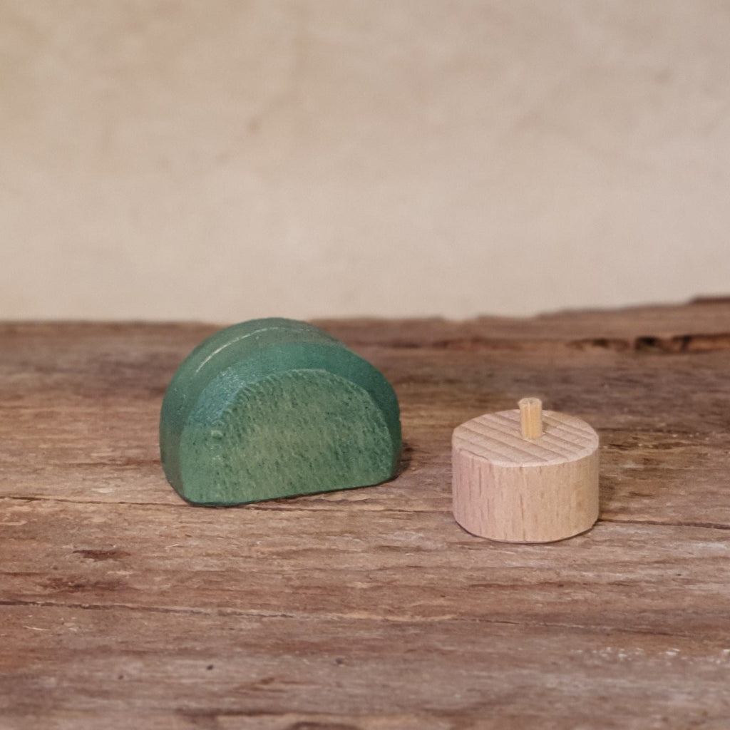 Mini Kartenhalter geölt oder bemalt