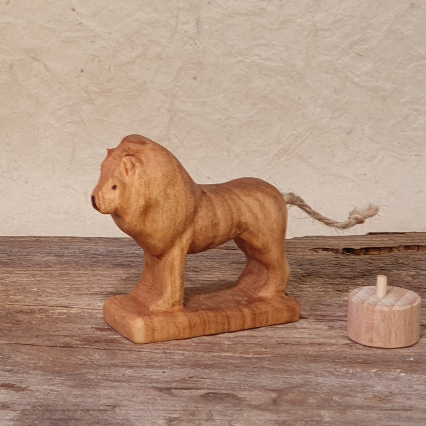 Löwe, Jaguar, Tiger geölt ca 5cm