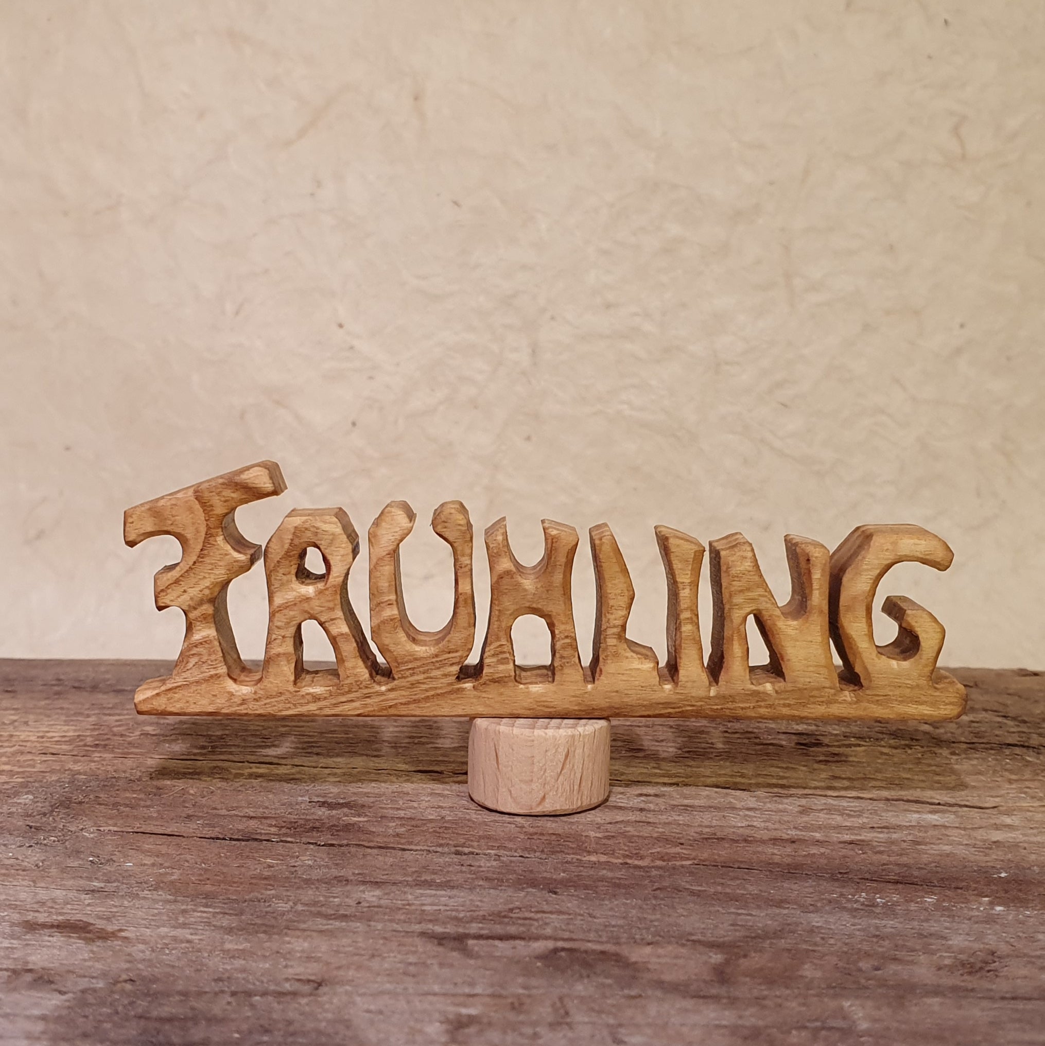 Schriftzug Monate und Jahreszeiten