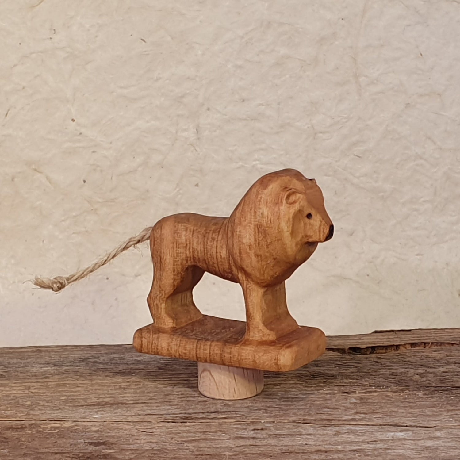 Löwe, Jaguar, Tiger geölt ca 5cm