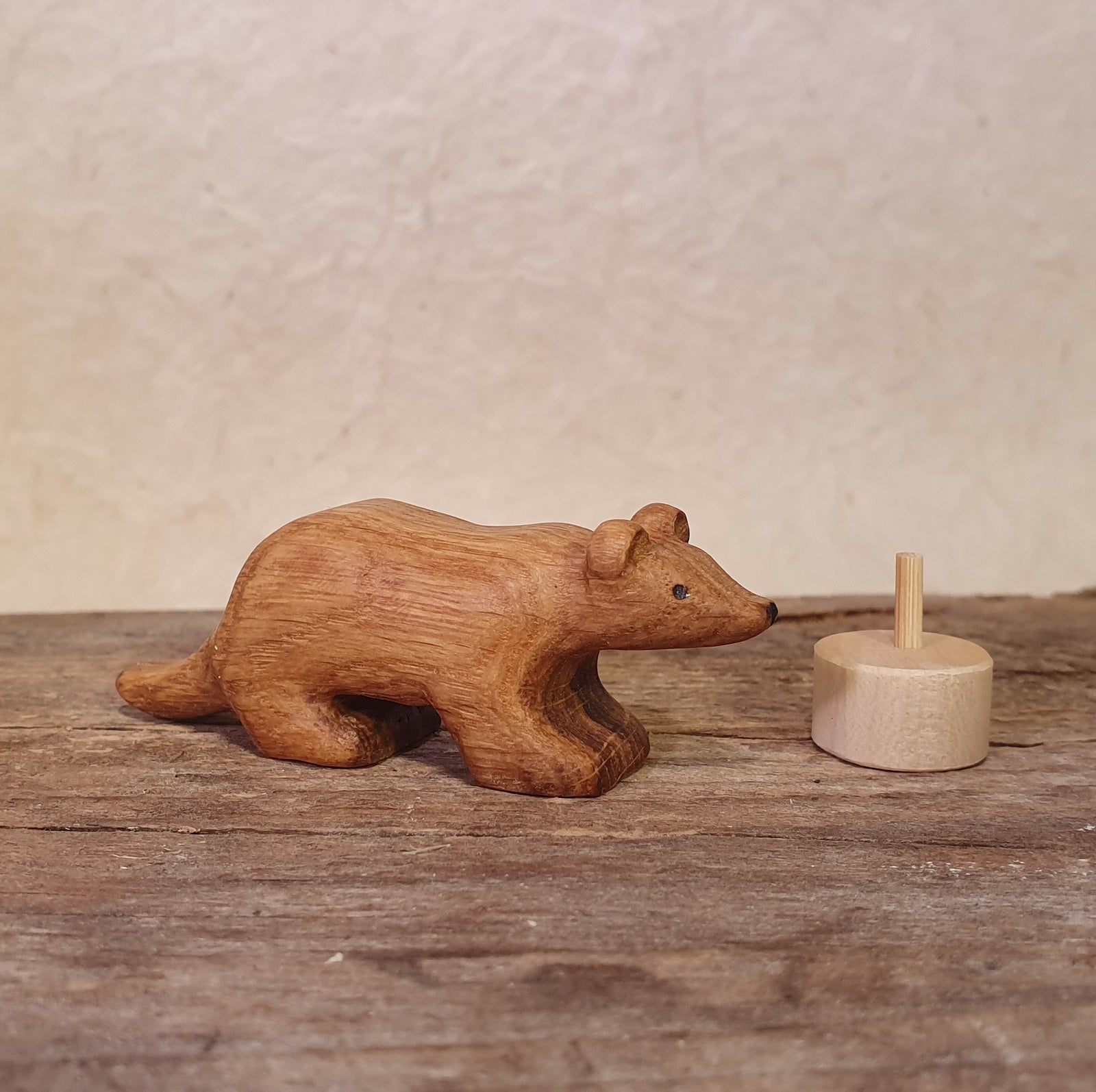 Dachs geölt oder bemalt