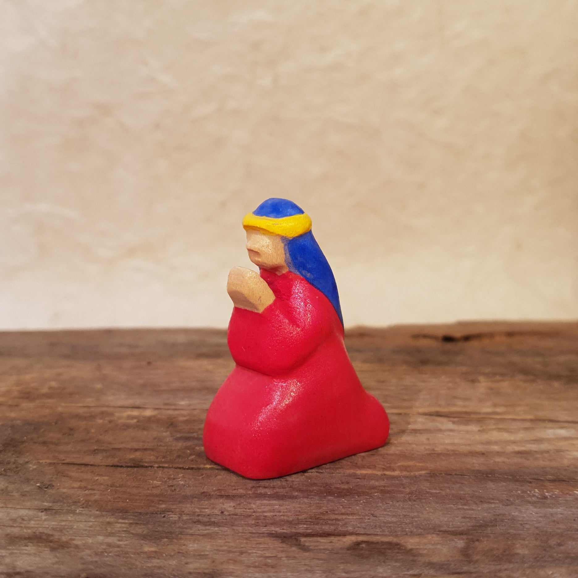 Maria und Josef und die Weihnachtskrippe