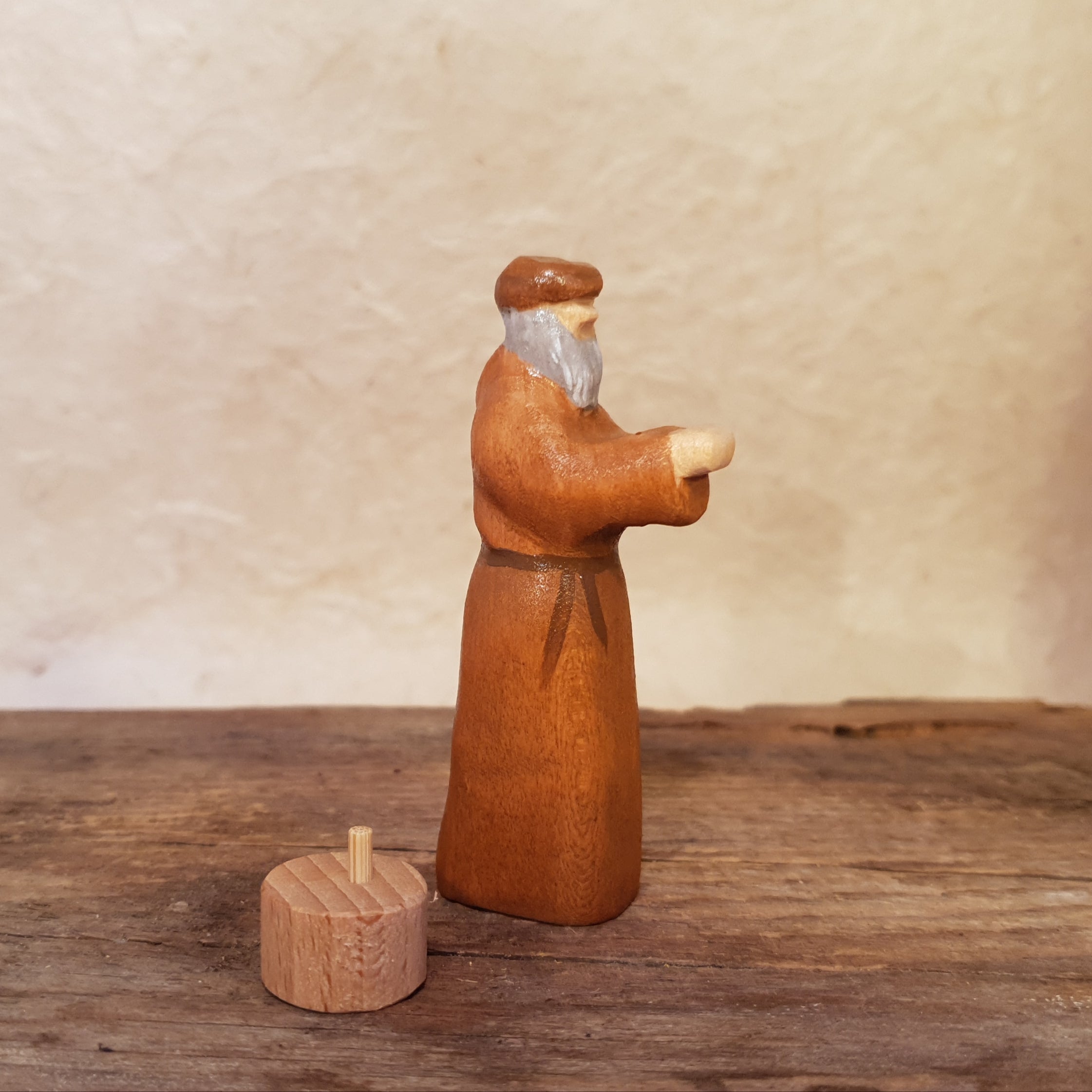 Maria und Josef und die Weihnachtskrippe