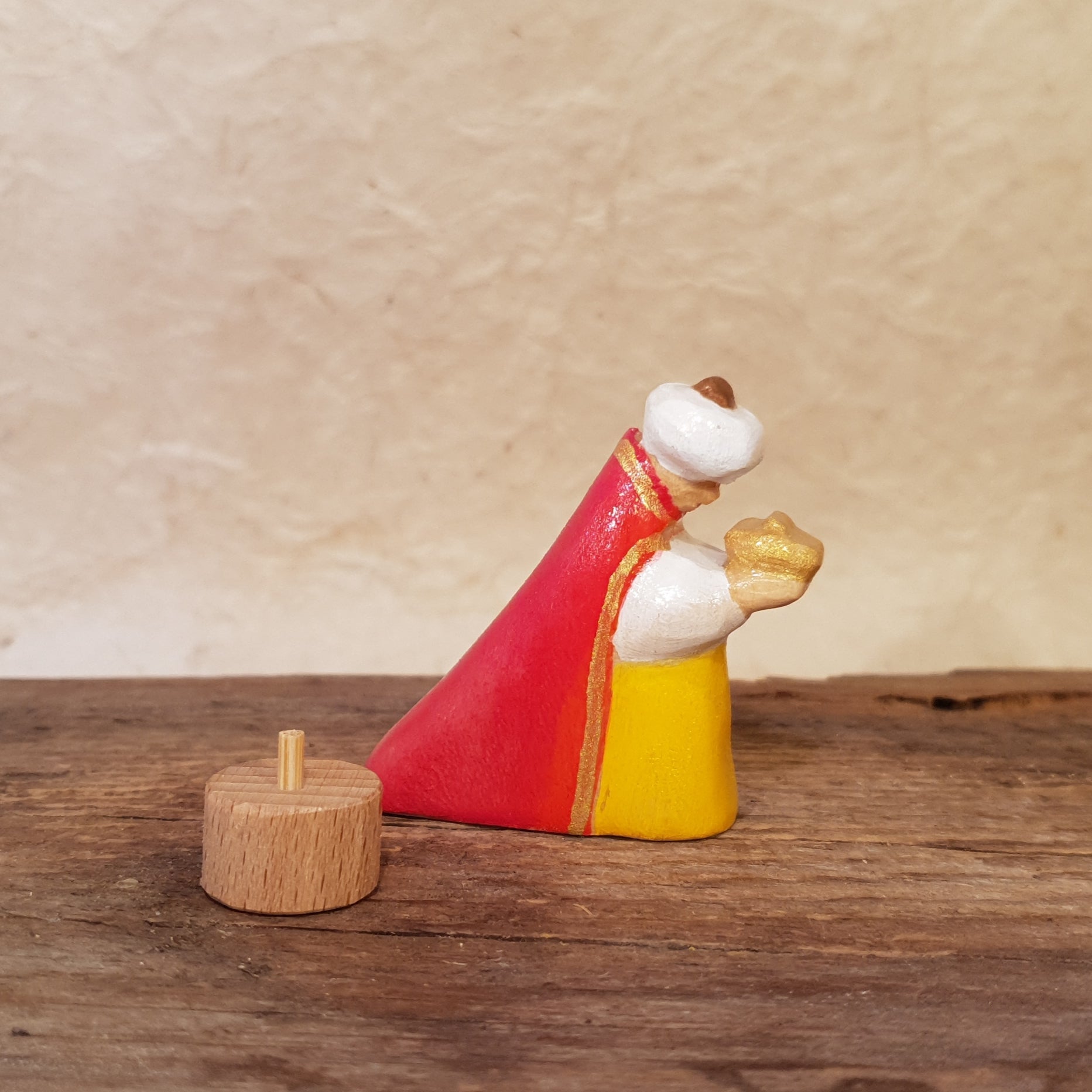 Maria und Josef und die Weihnachtskrippe