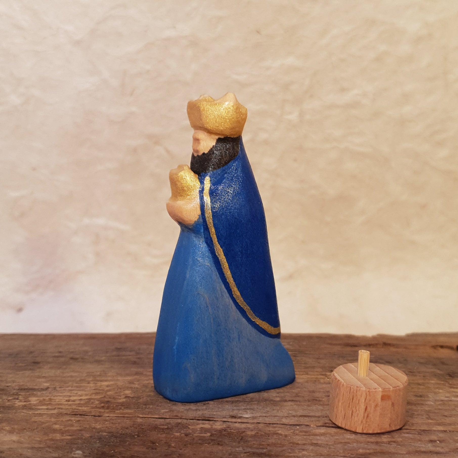 Maria und Josef und die Weihnachtskrippe