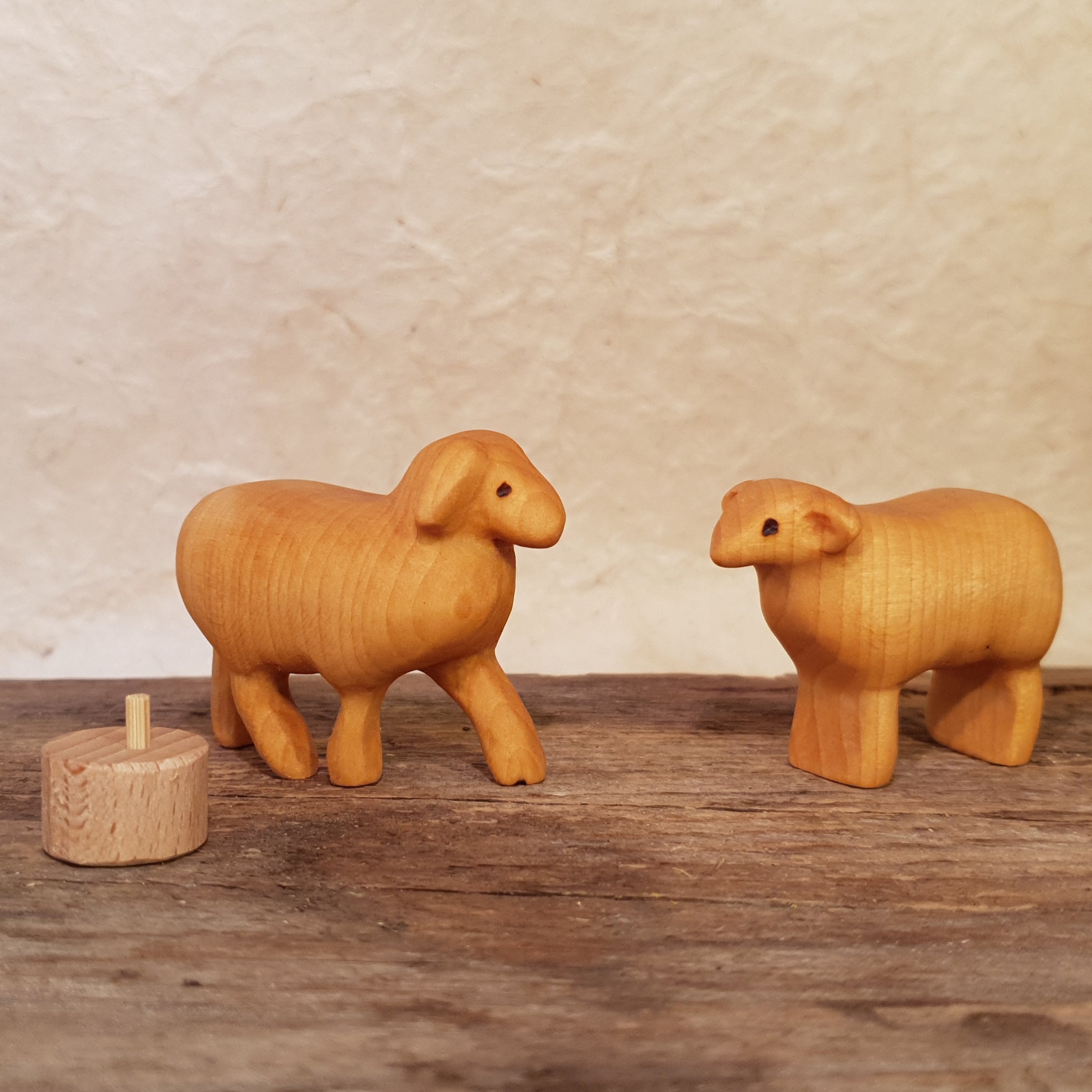 Maria und Josef und die Weihnachtskrippe