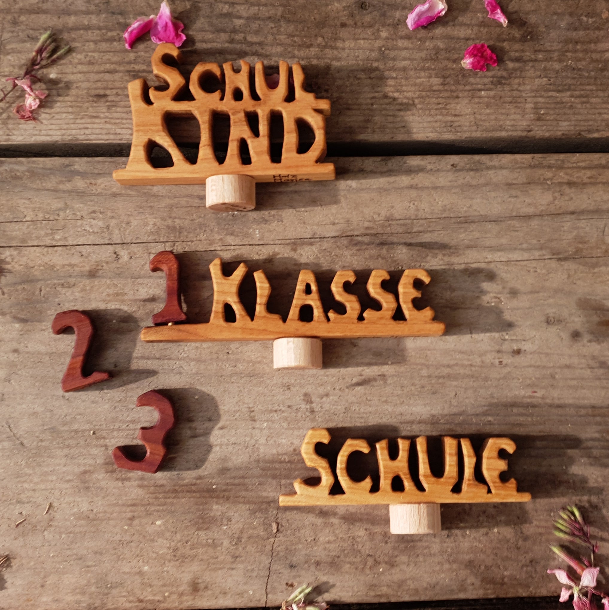 Schriftzüge und Wunschnamen