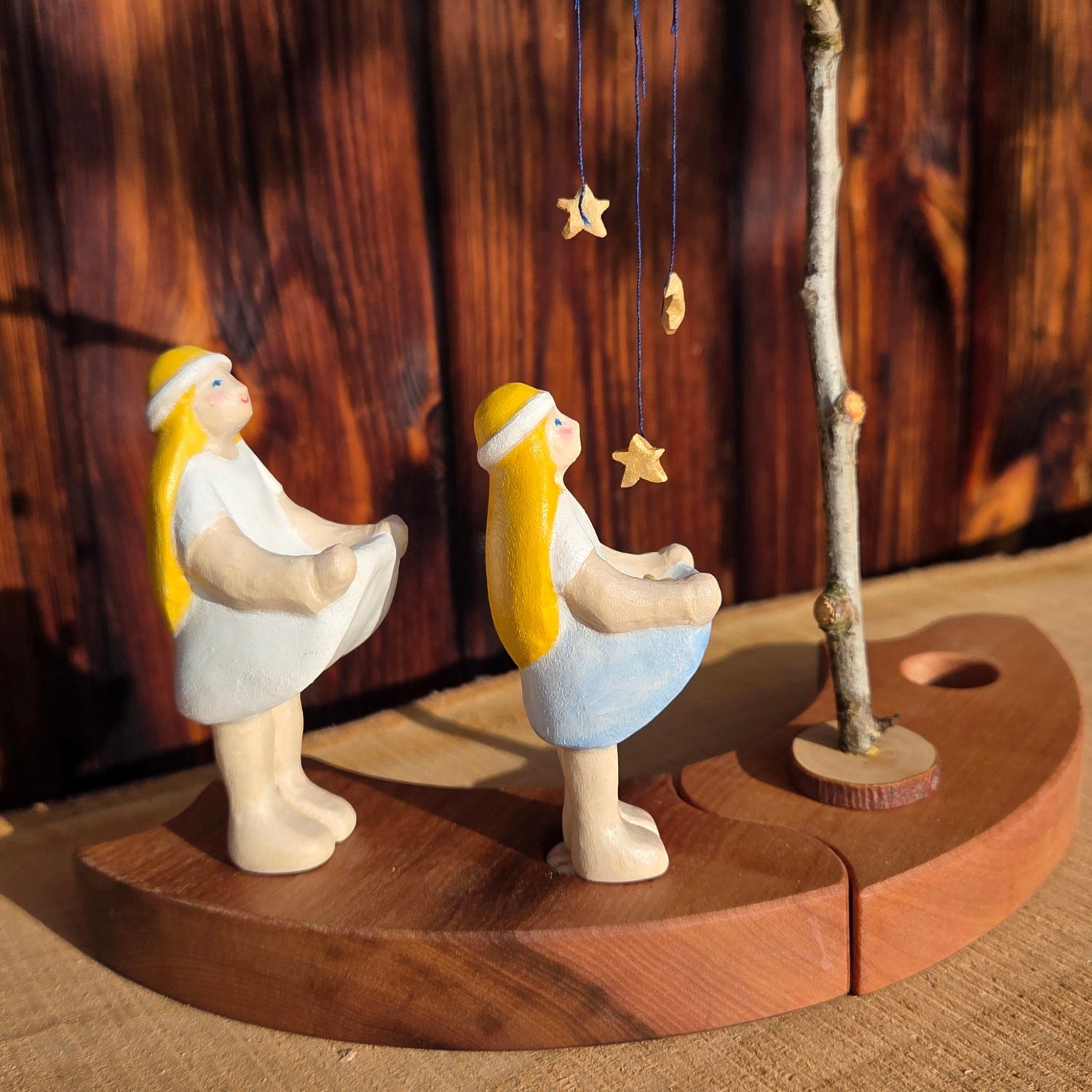 Sterntaler ca 8cm bemalt