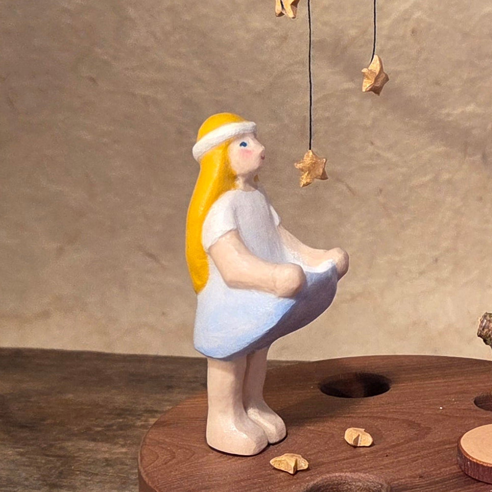 Sterntaler ca 8cm bemalt