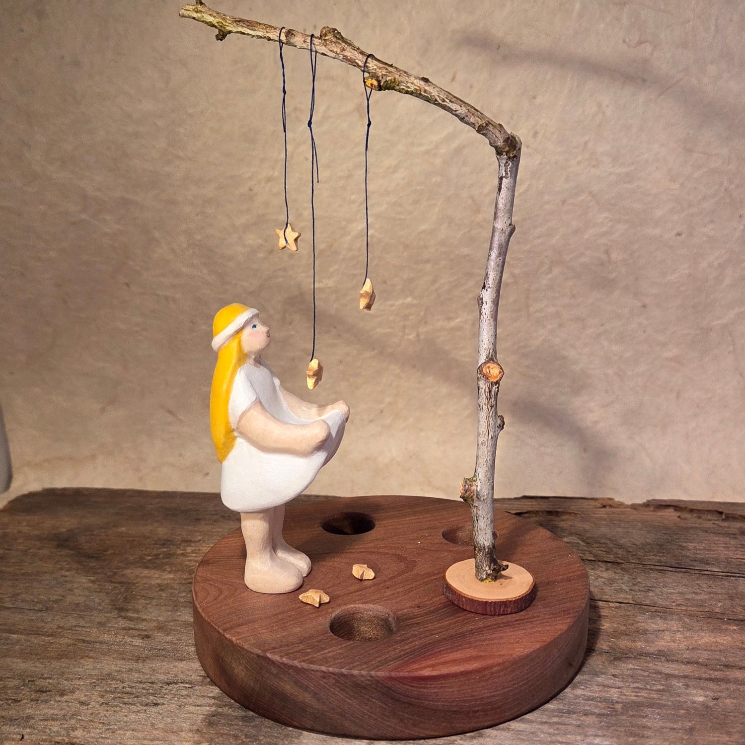 Sterntaler ca 8cm bemalt