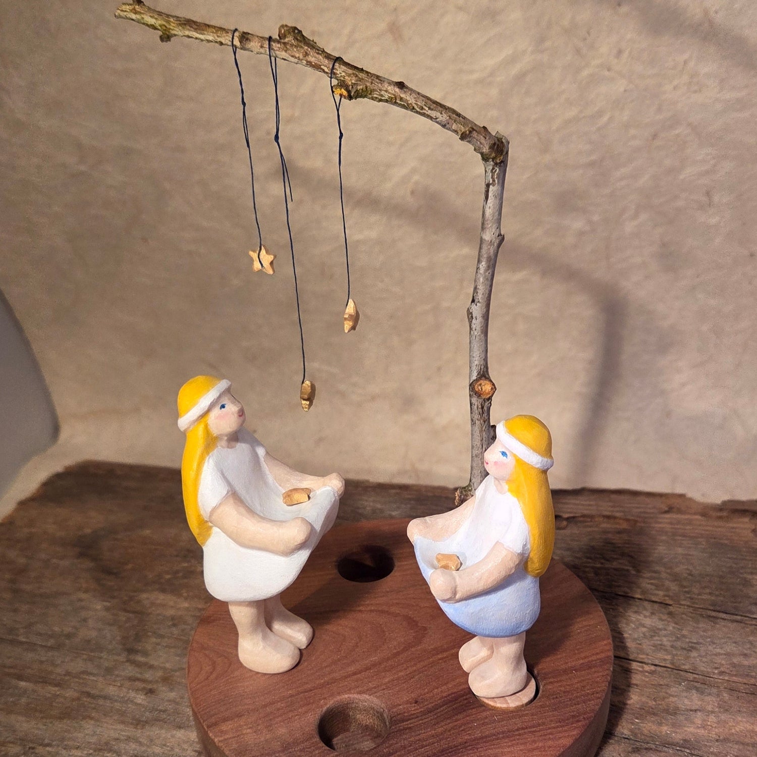 Sterntaler ca 8cm bemalt