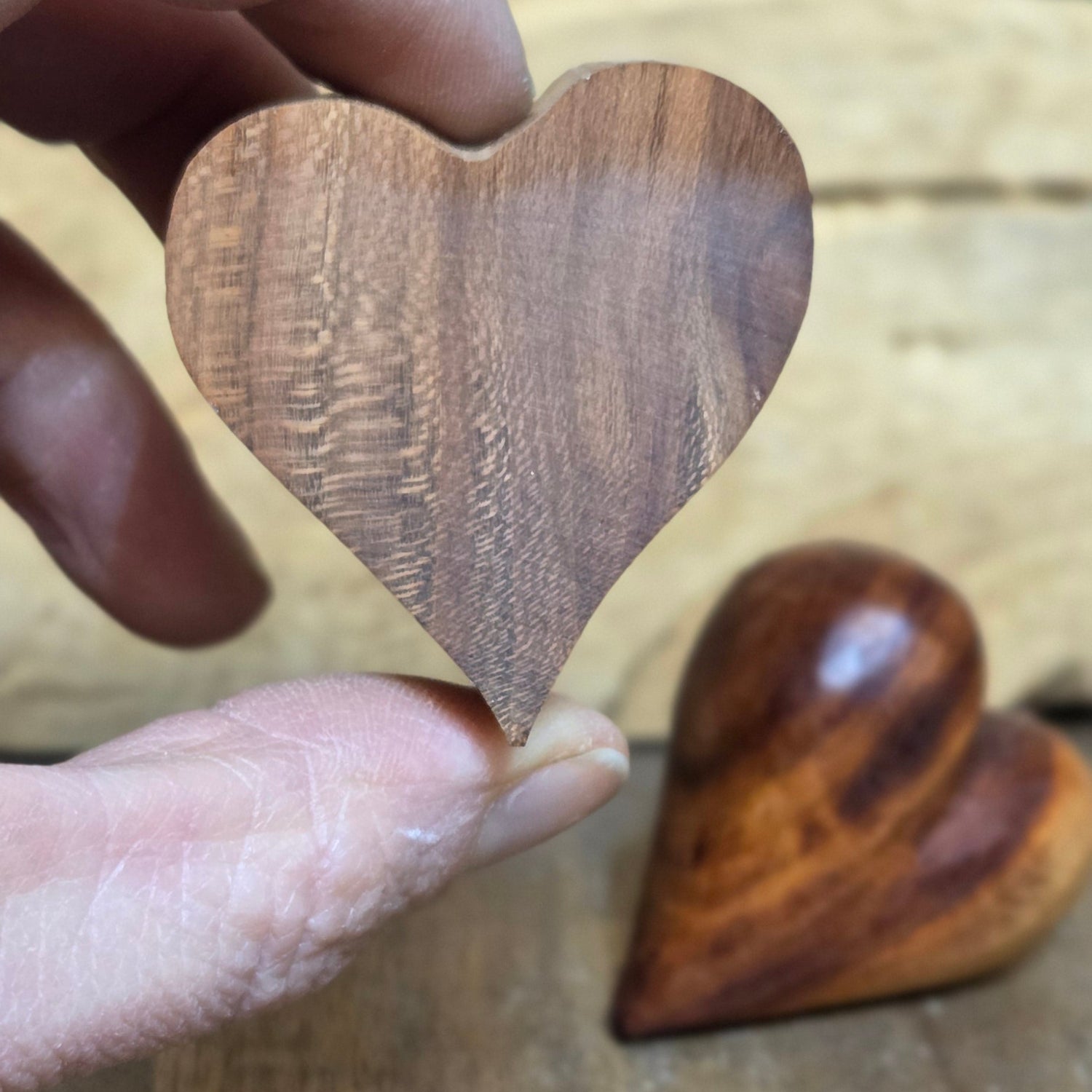 Aufzeichnung Feinschleifkurs "Herz" inkl. Rohling Zwetschge