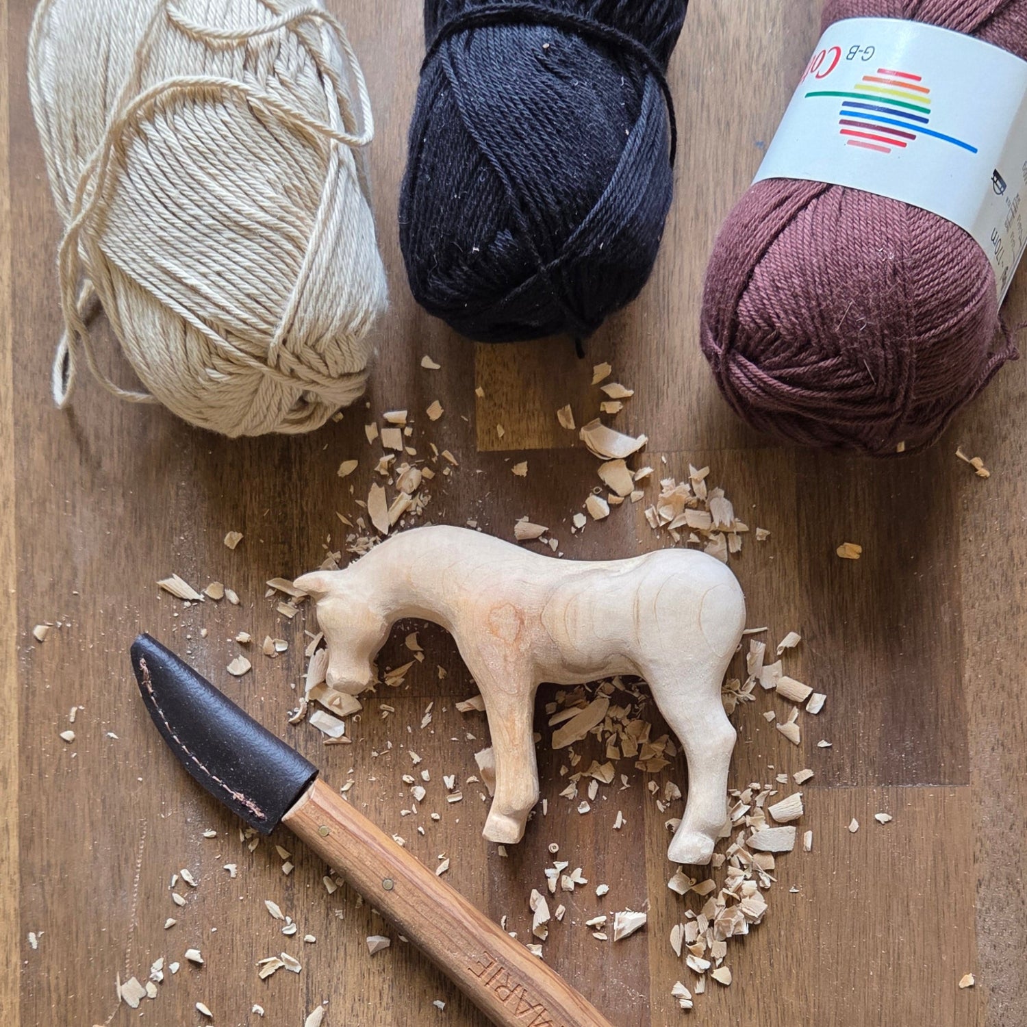 Feinschleifkurs "Pferd" inkl. Rohling Samstag 02.05.2026 19:00 Uhr Zoom