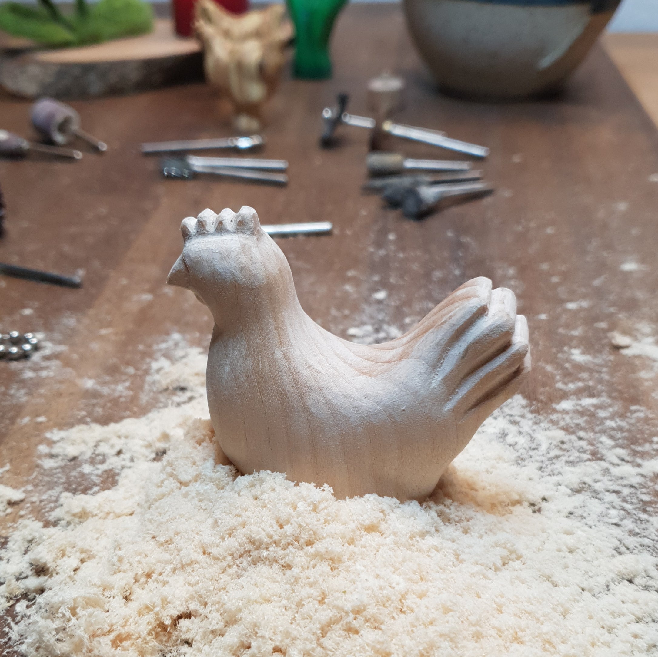 Aufzeichnung Feinschleifkurs Huhn inkl. Rohling