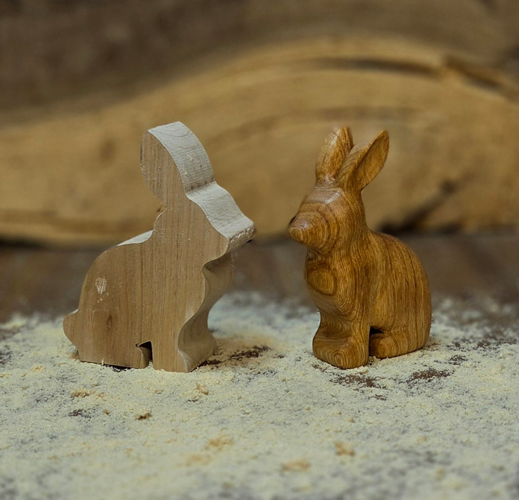 Aufzeichnung Feinschleifkurs "Hase" inkl. Rohling KIRSCHHOLZ