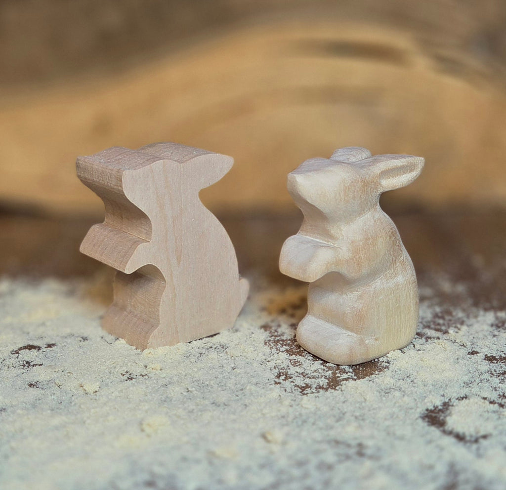 Aufzeichnung Feinschleifkurs "Hase schnuppernd" inkl. Rohling