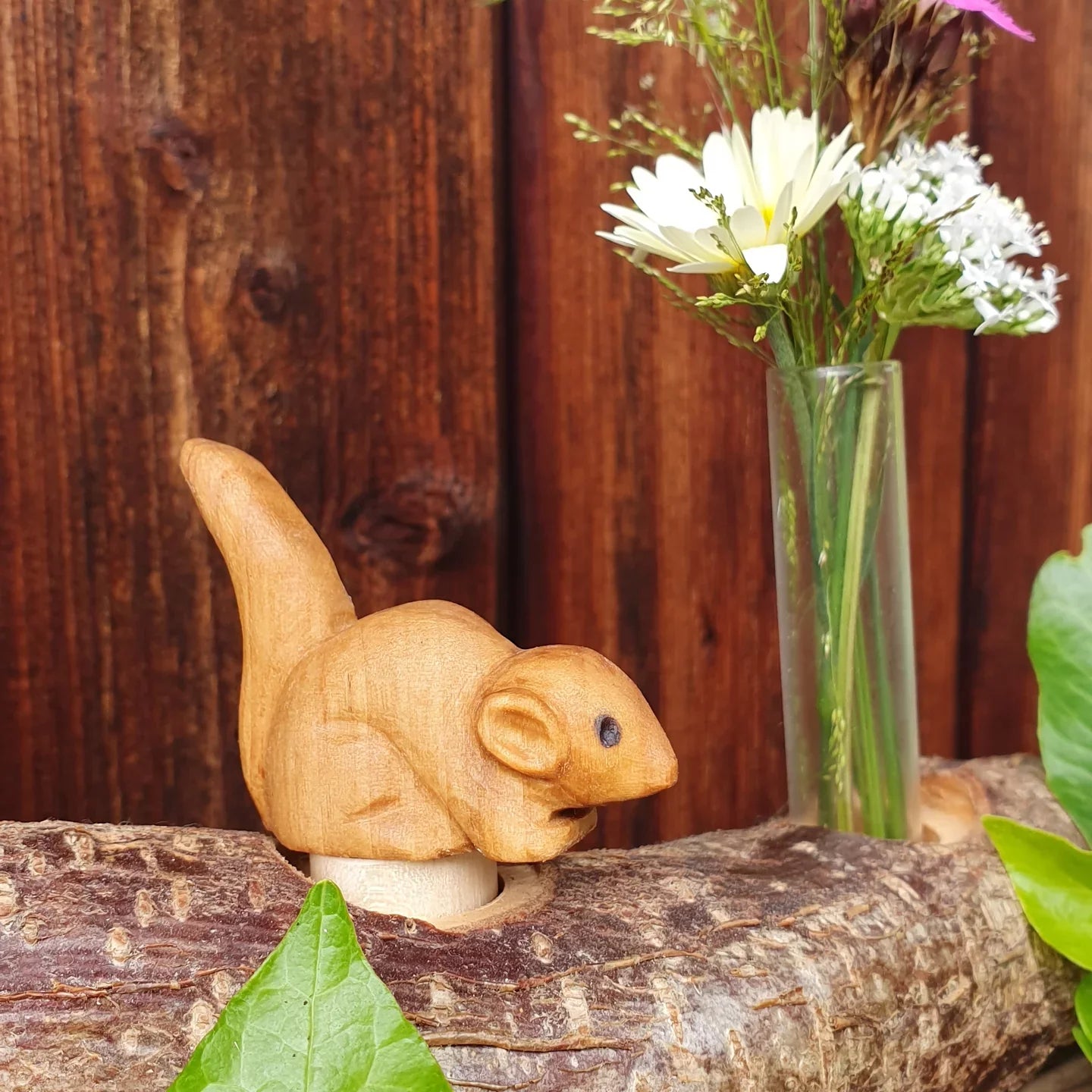 Siebenschläfer ca 3,5cm geölt