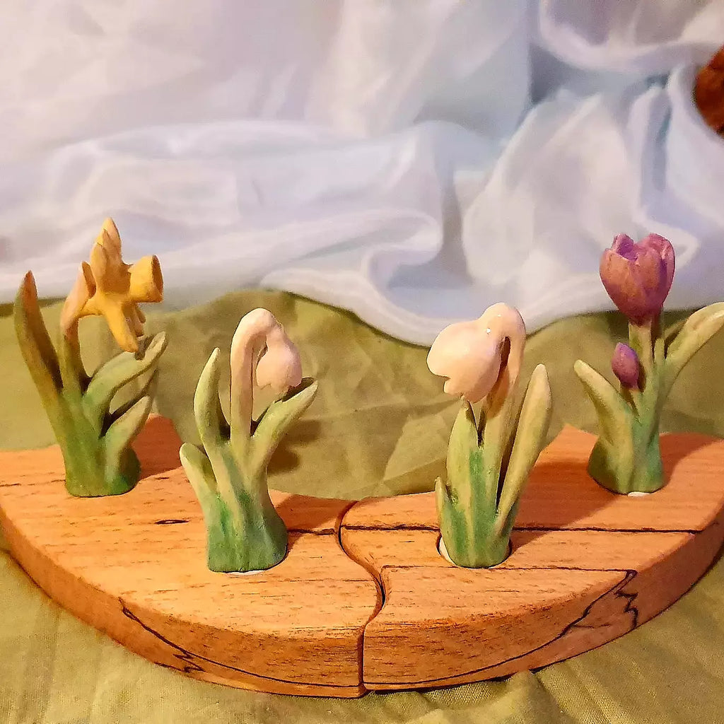Blumenstecker Frühling ca 6cm-8cm bemalt