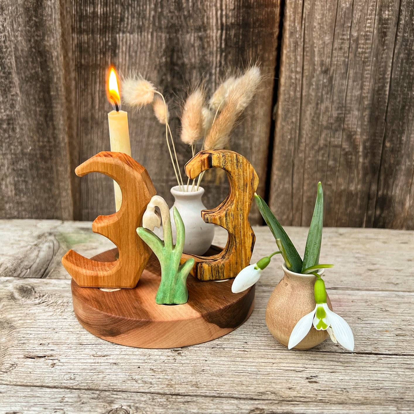 Blumenstecker Frühling ca 6cm-8cm bemalt